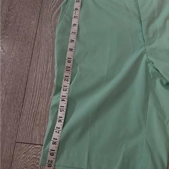 Greg Norman Collection Mint Green Flat Front Shorts - Picture 5 of 5